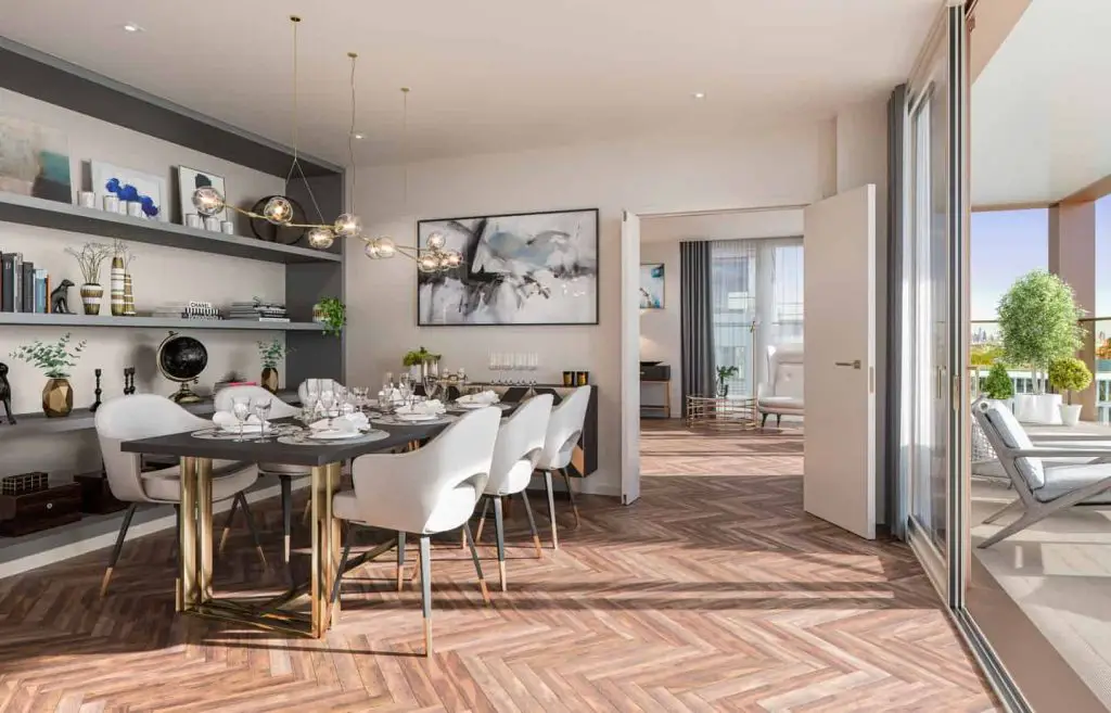 Kings Road Park St William Interior dining space | Property London