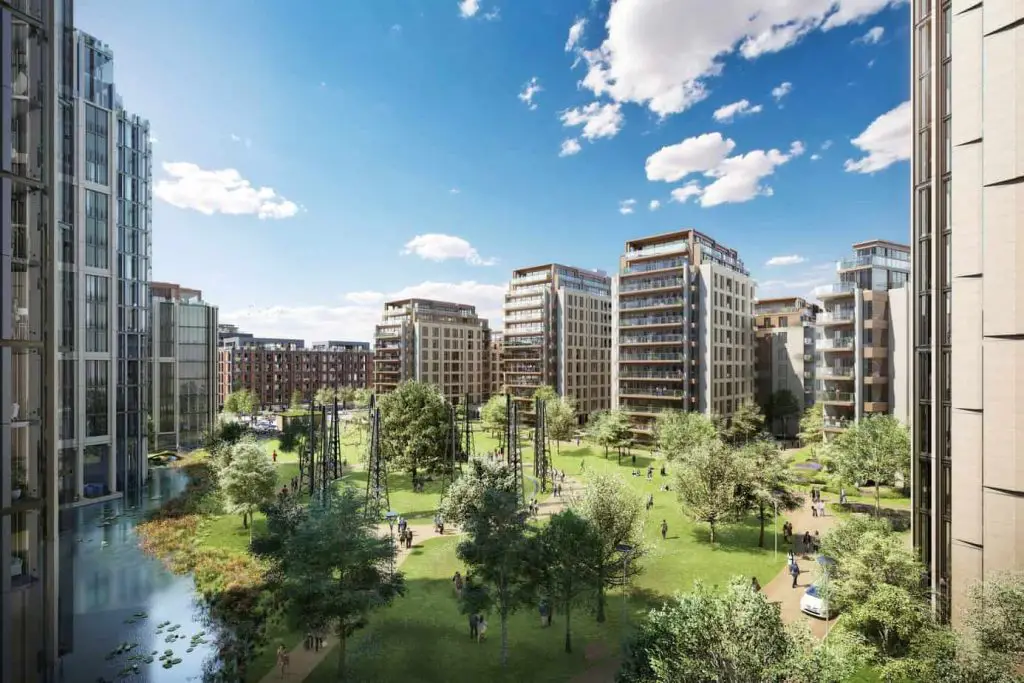 St William Kings Road Park New homes and public realm 2 | Property London