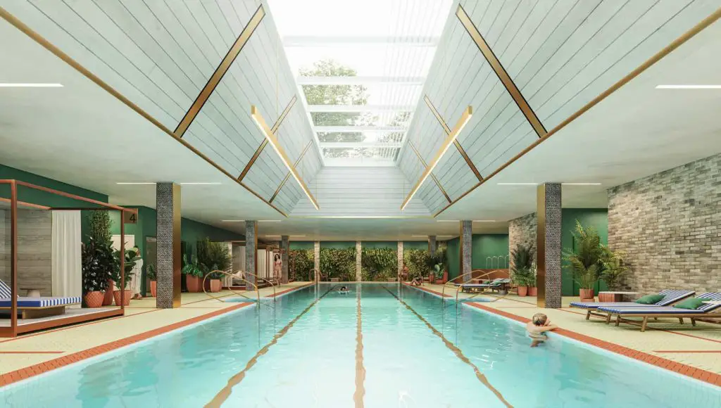 St William Kings Road Park Residents facilities indoor swimming pool | Property London
