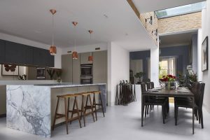 semi detached side extension London kitchen | Property London