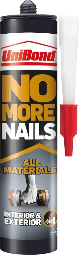 Best Grab Adhesive for Wood and plastic - Unibond No More Nails