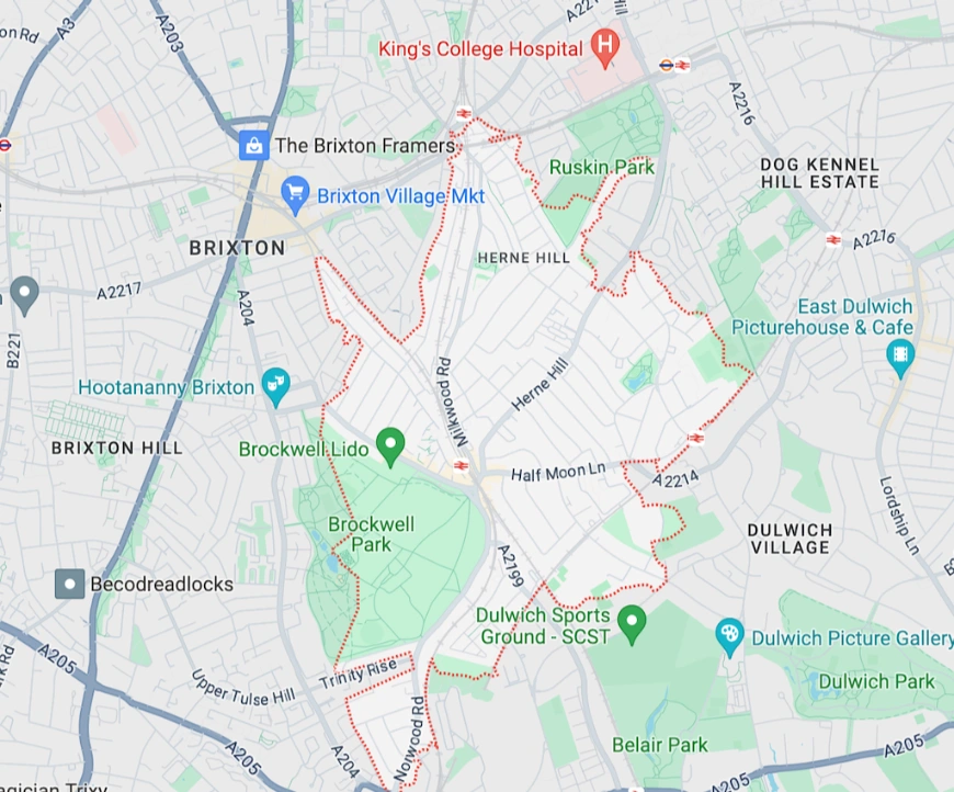 SE24 London Area Guide Herne Hill