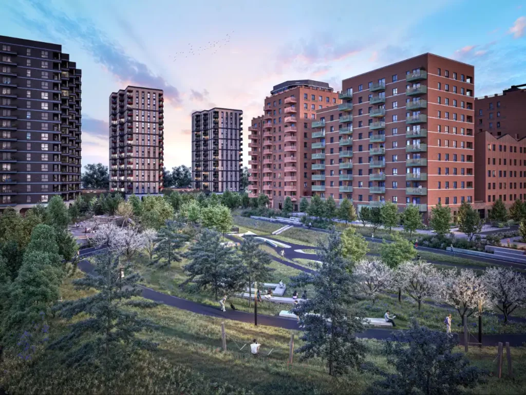build to rent homes at Dagenham Green